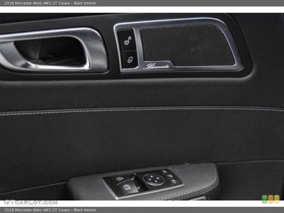 Black Interior Controls for the 2018 Mercedes-Benz AMG GT Coupe #124511670