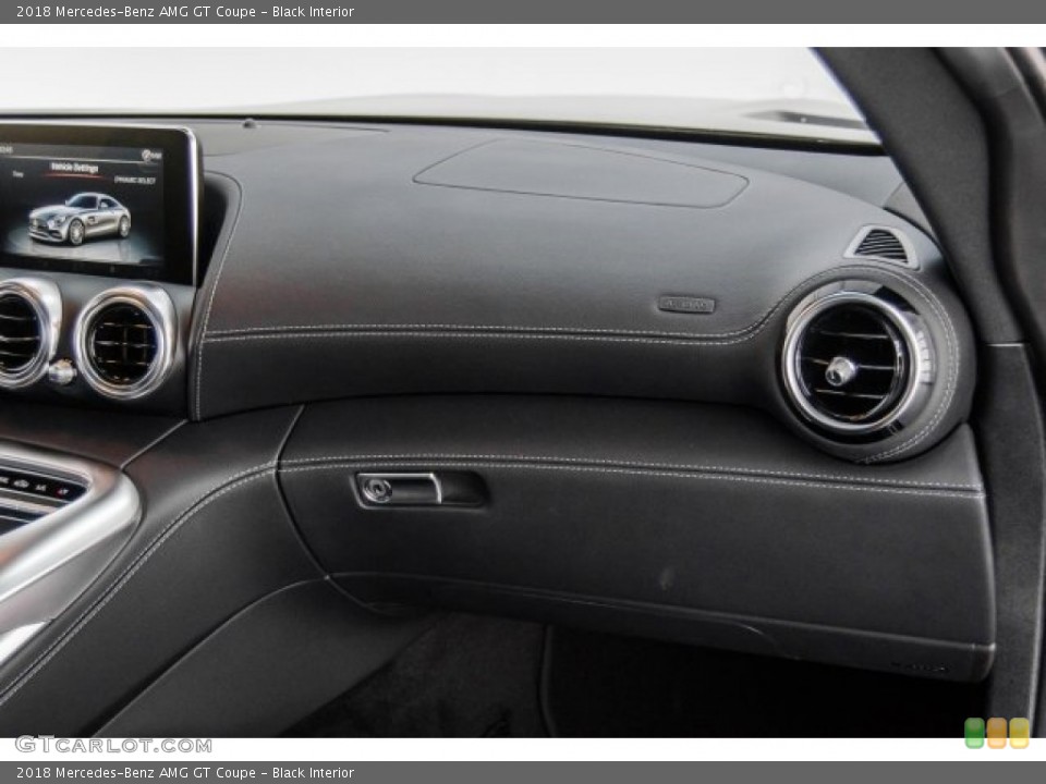 Black Interior Dashboard for the 2018 Mercedes-Benz AMG GT Coupe #124511763