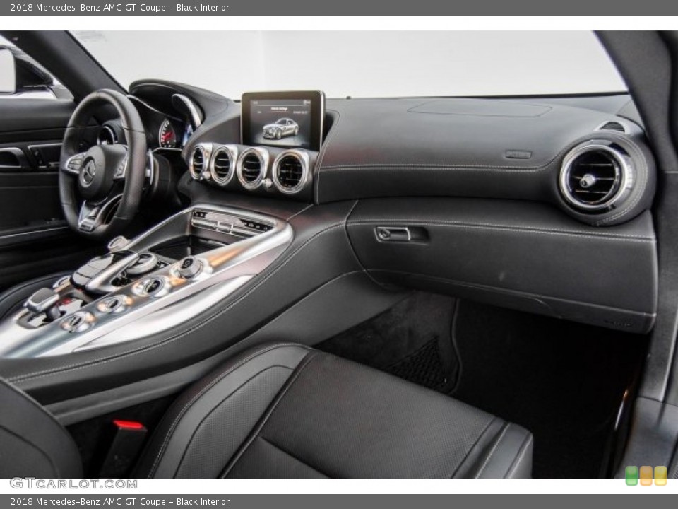 Black Interior Dashboard for the 2018 Mercedes-Benz AMG GT Coupe #124511799