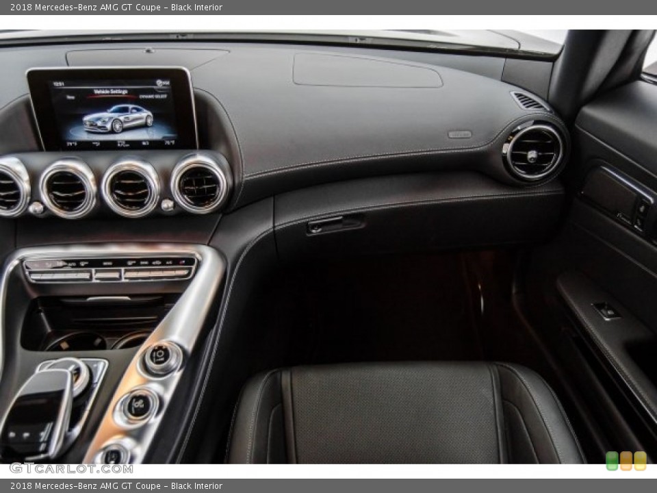 Black Interior Dashboard for the 2018 Mercedes-Benz AMG GT Coupe #124511964