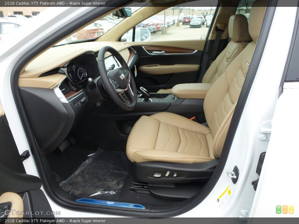 Maple Sugar Interior Photo for the 2018 Cadillac XT5 Platinum AWD #124530187