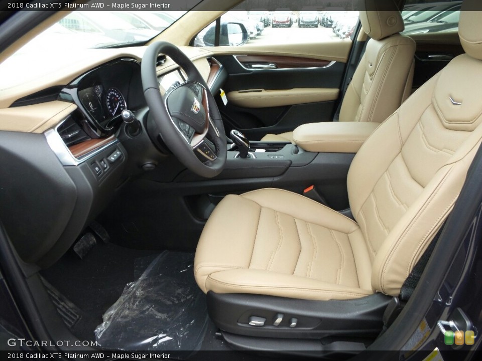 Maple Sugar Interior Photo for the 2018 Cadillac XT5 Platinum AWD #124530268