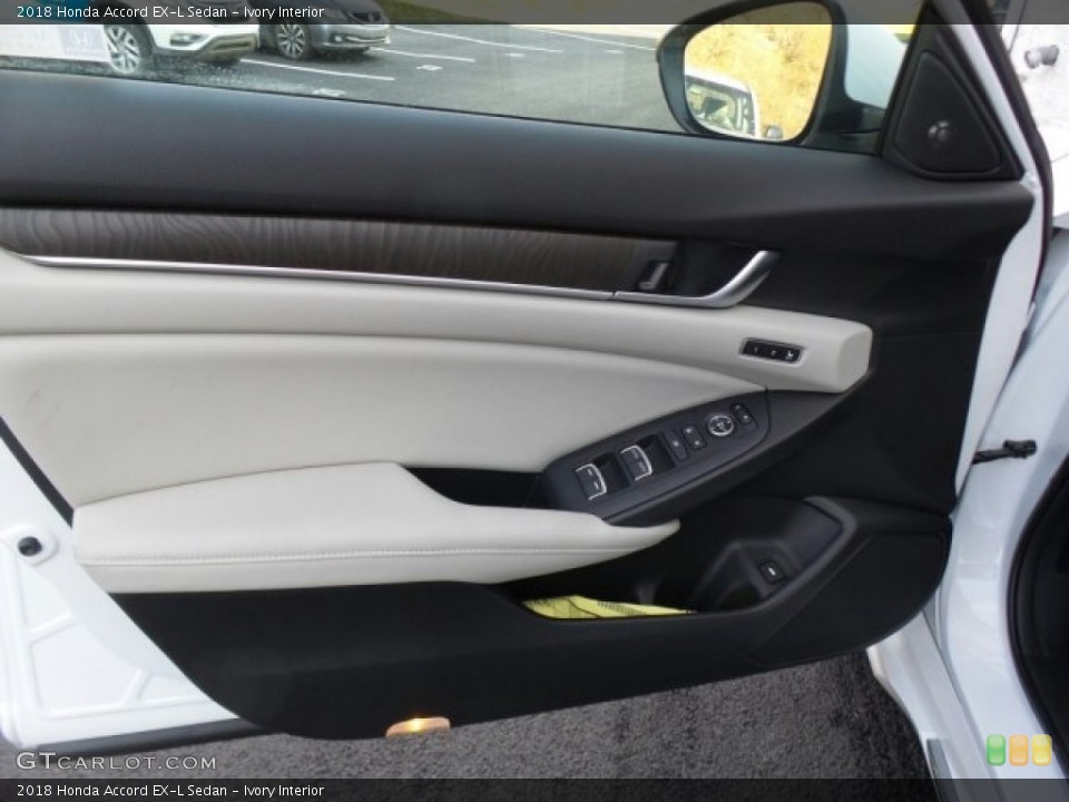 Ivory Interior Door Panel for the 2018 Honda Accord EX-L Sedan #124537740