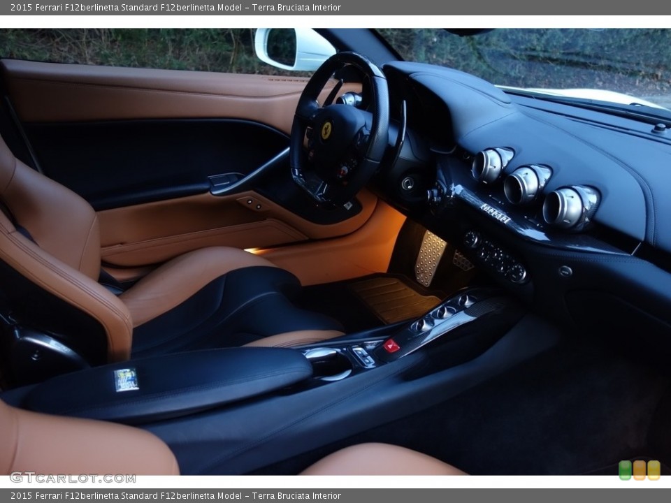 Terra Bruciata Interior Controls for the 2015 Ferrari F12berlinetta  #124542748