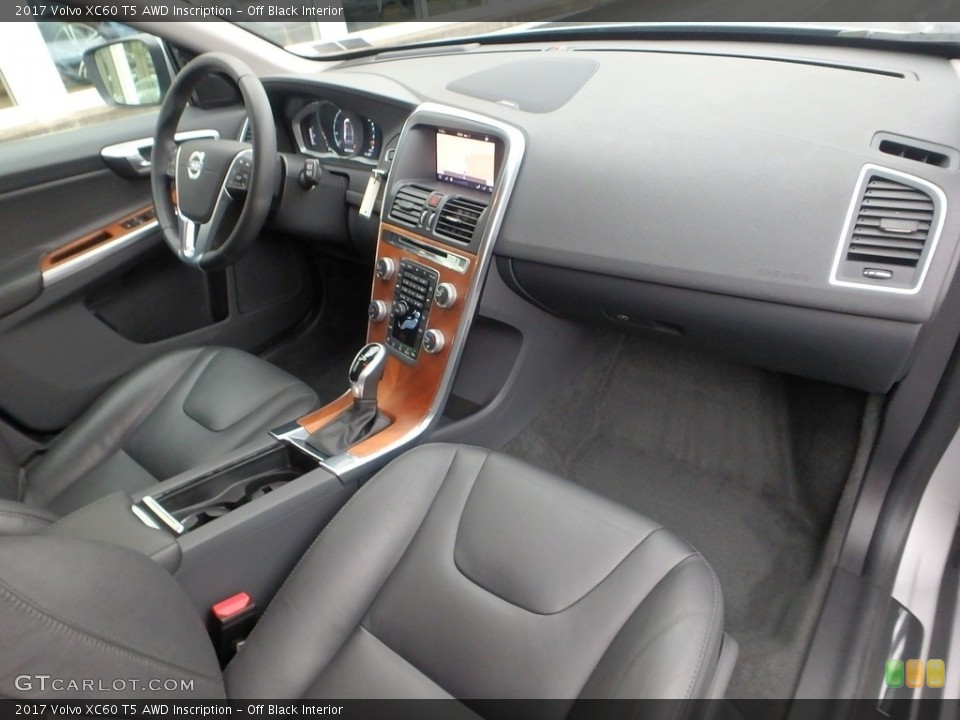 Off Black Interior Photo for the 2017 Volvo XC60 T5 AWD Inscription #124560764