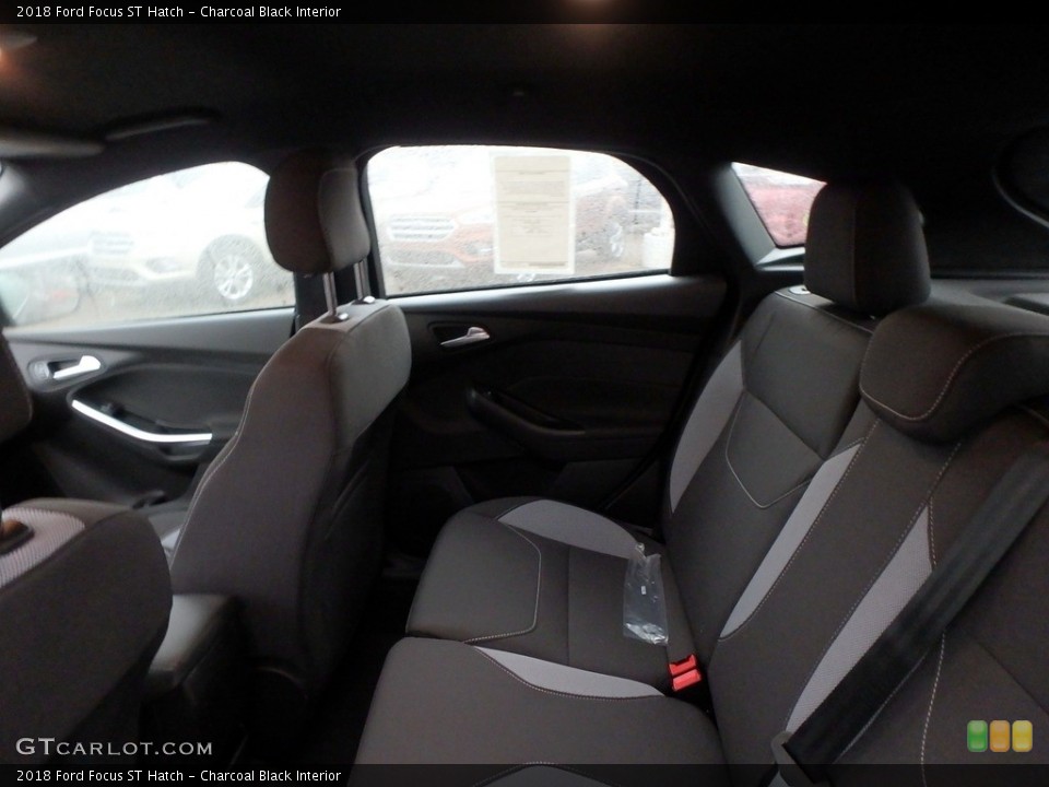 Charcoal Black Interior Rear Seat for the 2018 Ford Focus ST Hatch #124562492