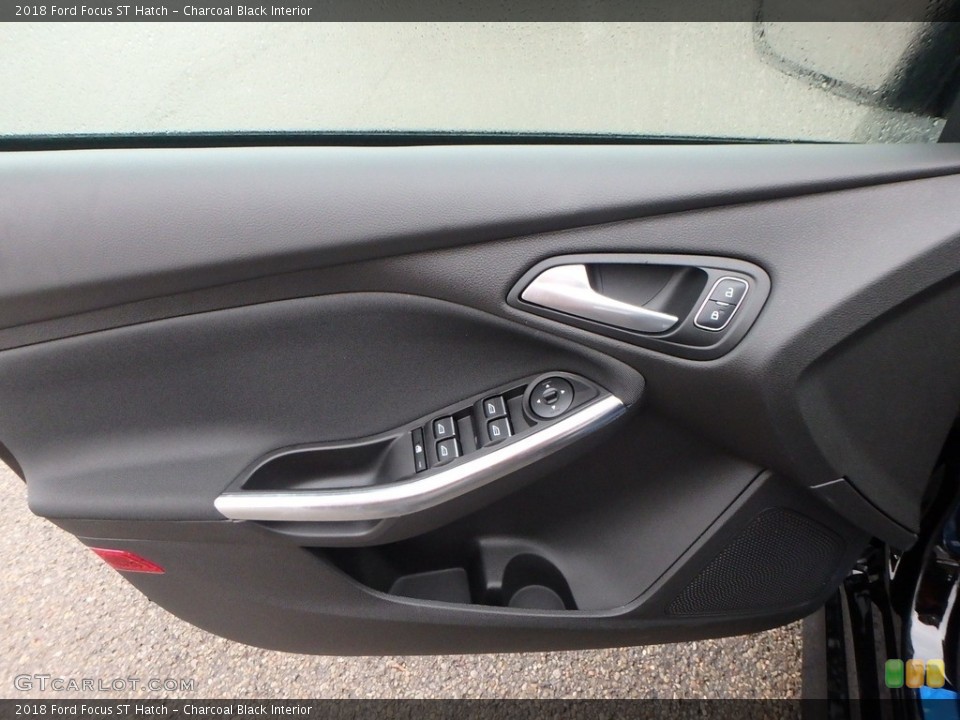 Charcoal Black Interior Door Panel for the 2018 Ford Focus ST Hatch #124562540