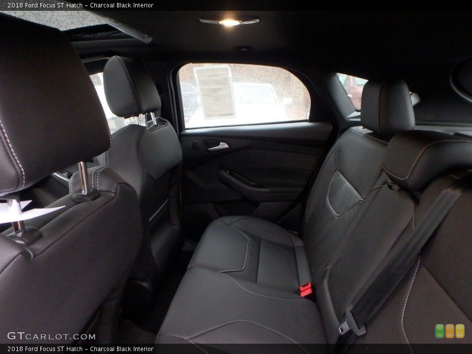 Charcoal Black Interior Rear Seat for the 2018 Ford Focus ST Hatch #124563428