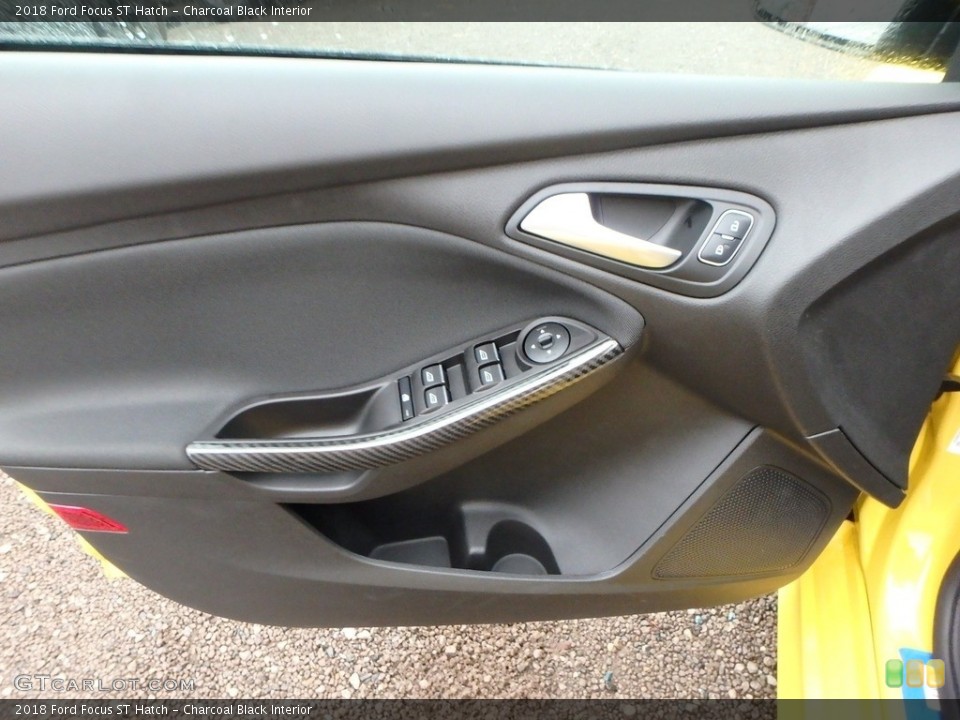 Charcoal Black Interior Door Panel for the 2018 Ford Focus ST Hatch #124563461