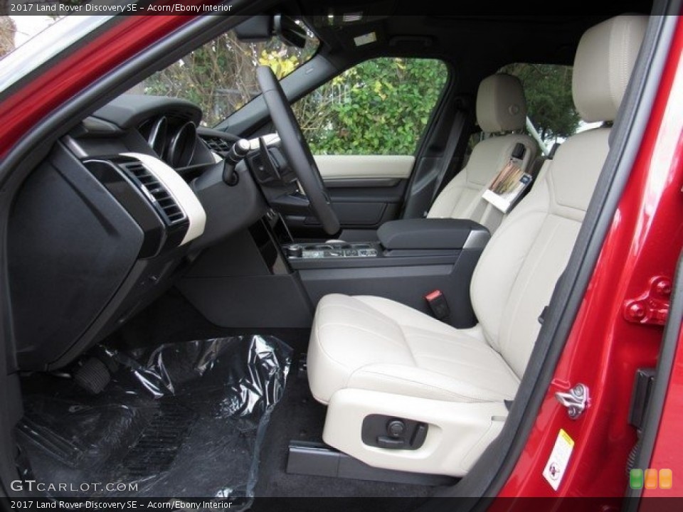 Acorn/Ebony 2017 Land Rover Discovery Interiors