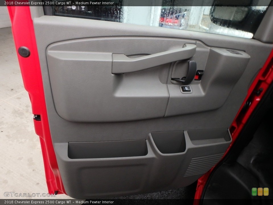 Medium Pewter Interior Door Panel for the 2018 Chevrolet Express 2500 Cargo WT #124581860