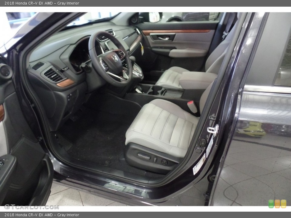 Gray Interior Front Seat for the 2018 Honda CR-V EX AWD #124590969