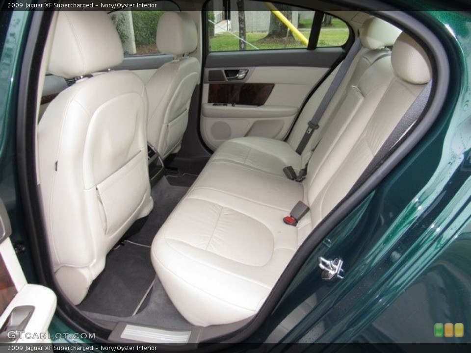 Ivory/Oyster Interior Rear Seat for the 2009 Jaguar XF Supercharged #124593771