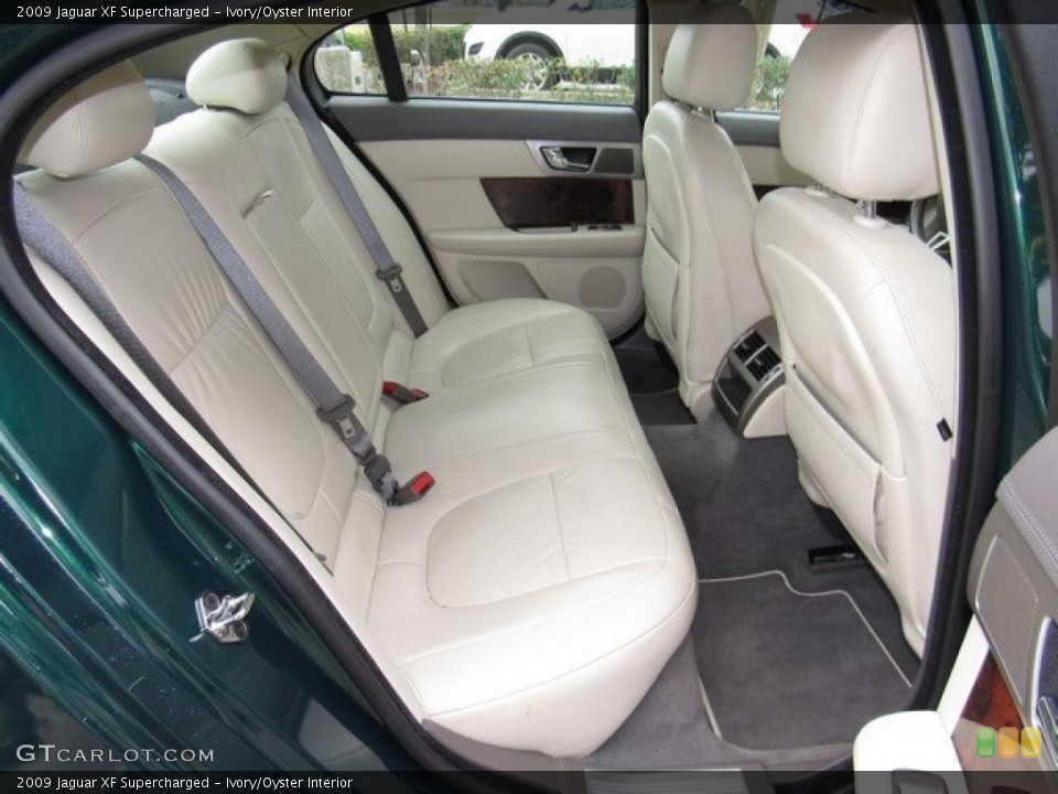 Ivory/Oyster Interior Rear Seat for the 2009 Jaguar XF Supercharged #124593996
