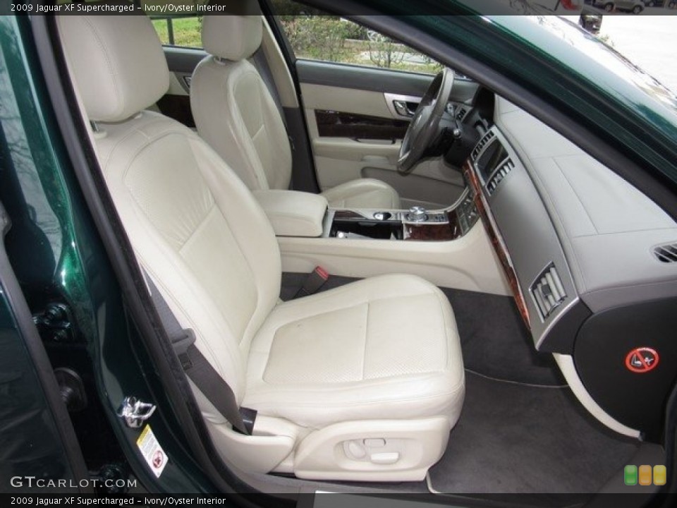 Ivory/Oyster Interior Front Seat for the 2009 Jaguar XF Supercharged #124594008
