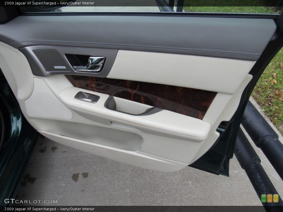 Ivory/Oyster Interior Door Panel for the 2009 Jaguar XF Supercharged #124594026