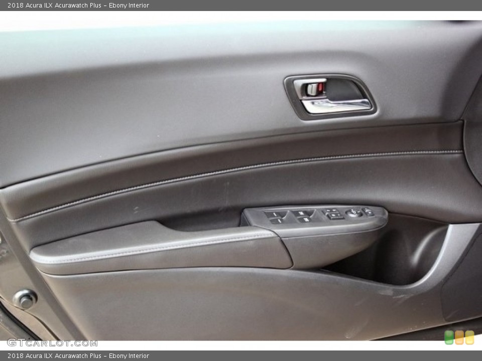Ebony Interior Door Panel for the 2018 Acura ILX Acurawatch Plus #124601754