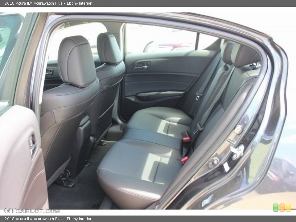 Ebony Interior Rear Seat for the 2018 Acura ILX Acurawatch Plus #124601796