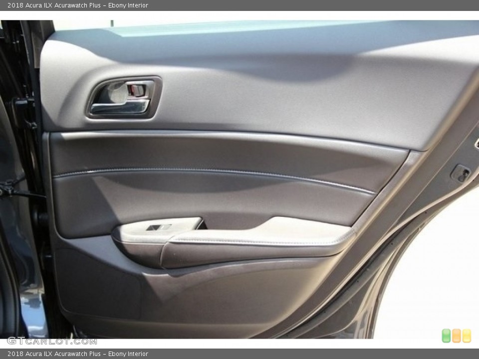 Ebony Interior Door Panel for the 2018 Acura ILX Acurawatch Plus #124601823