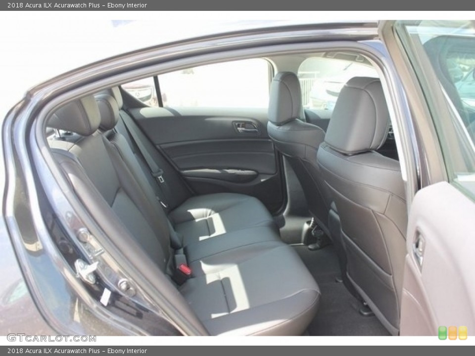 Ebony Interior Rear Seat for the 2018 Acura ILX Acurawatch Plus #124601829