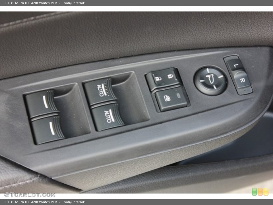 Ebony Interior Controls for the 2018 Acura ILX Acurawatch Plus #124601910