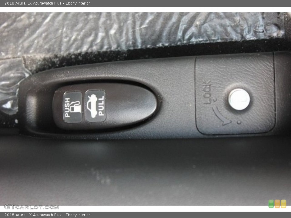 Ebony Interior Controls for the 2018 Acura ILX Acurawatch Plus #124601940