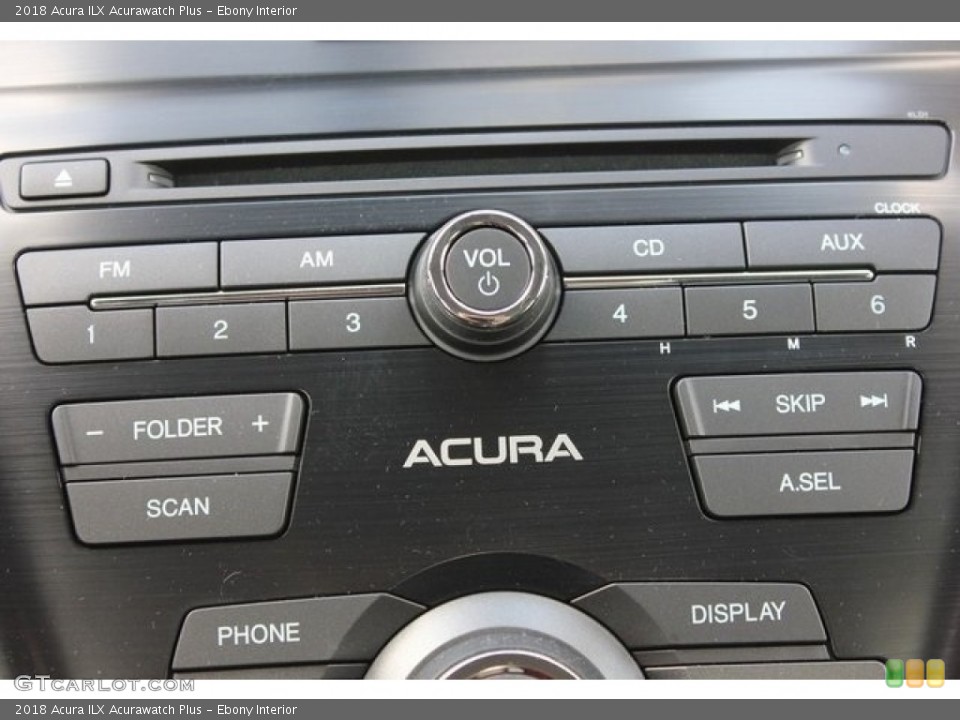 Ebony Interior Controls for the 2018 Acura ILX Acurawatch Plus #124601997