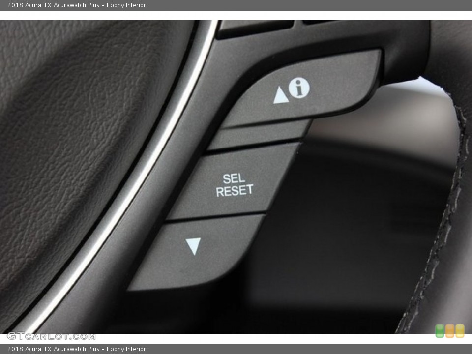 Ebony Interior Controls for the 2018 Acura ILX Acurawatch Plus #124602108