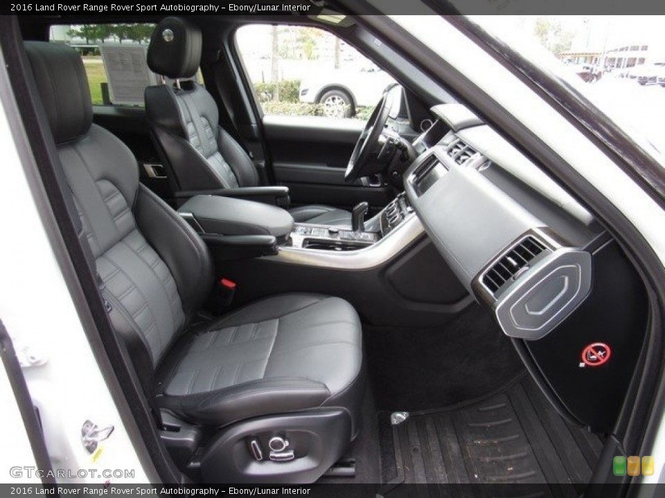 Ebony/Lunar Interior Photo for the 2016 Land Rover Range Rover Sport Autobiography #124603299