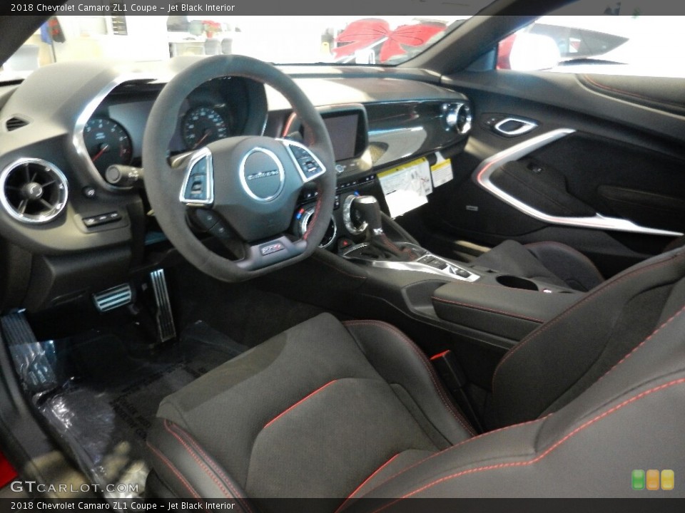 Jet Black Interior Front Seat for the 2018 Chevrolet Camaro ZL1 Coupe #124611115