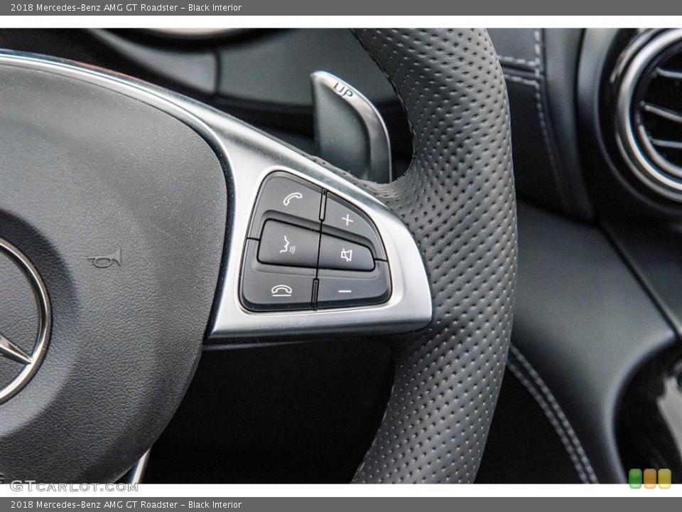 Black Interior Controls for the 2018 Mercedes-Benz AMG GT Roadster #124625035