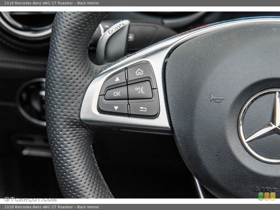 Black Interior Controls for the 2018 Mercedes-Benz AMG GT Roadster #124625071