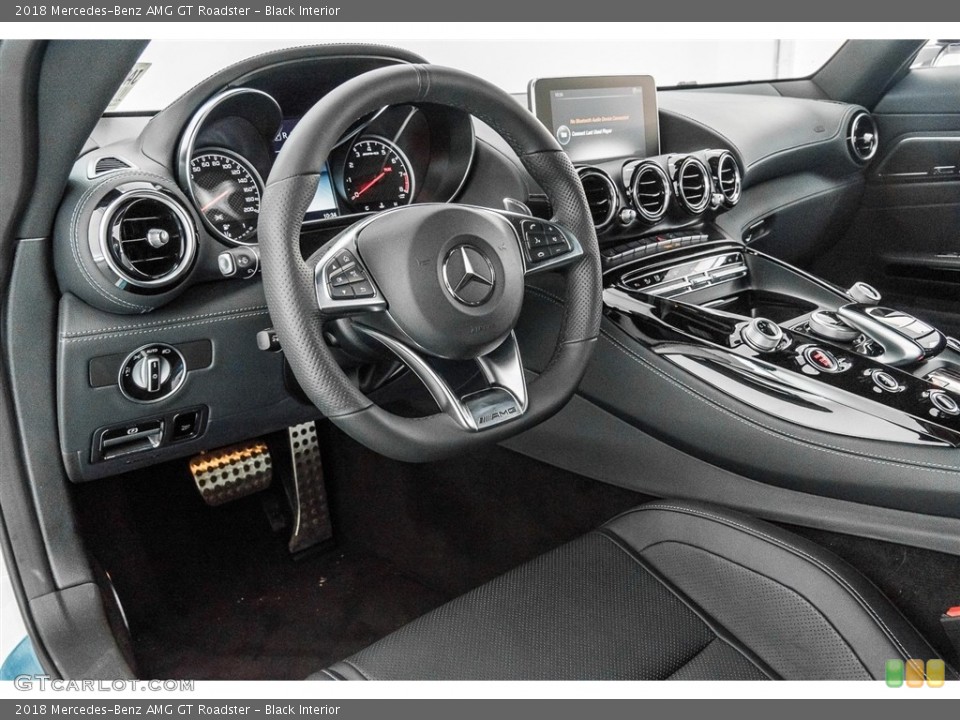Black Interior Dashboard for the 2018 Mercedes-Benz AMG GT Roadster #124625311
