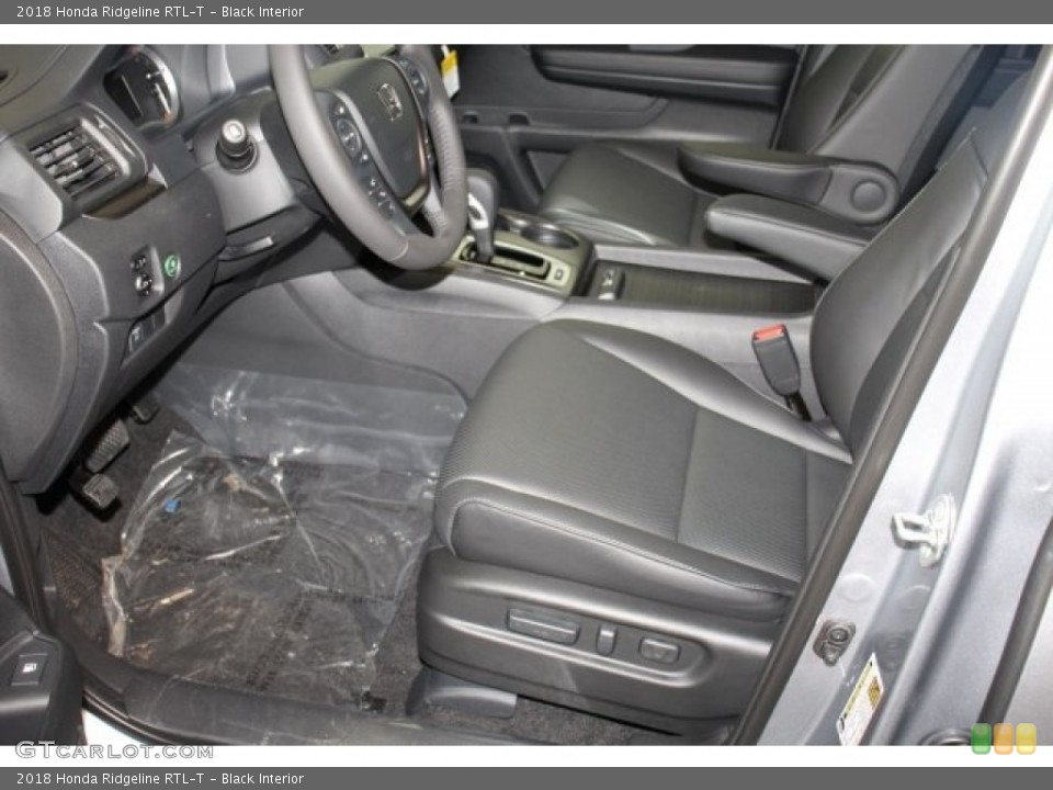 Black Interior Front Seat for the 2018 Honda Ridgeline RTL-T #124625905