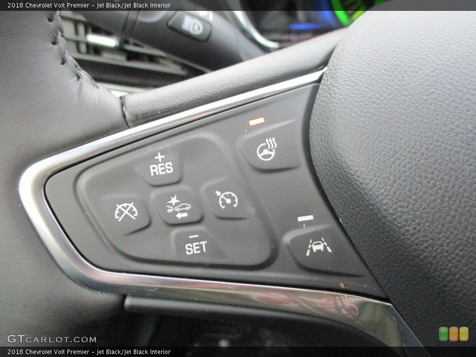 Jet Black/Jet Black Interior Controls for the 2018 Chevrolet Volt Premier #124639534