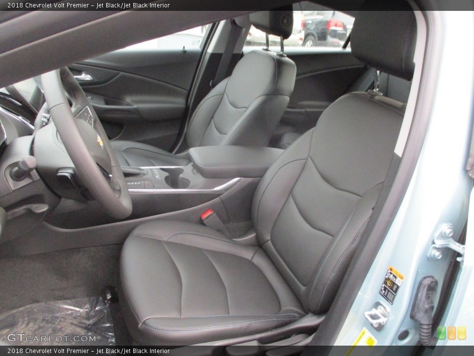 Jet Black/Jet Black Interior Front Seat for the 2018 Chevrolet Volt Premier #124639558