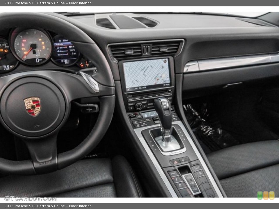 Black Interior Controls for the 2013 Porsche 911 Carrera S Coupe #124646134