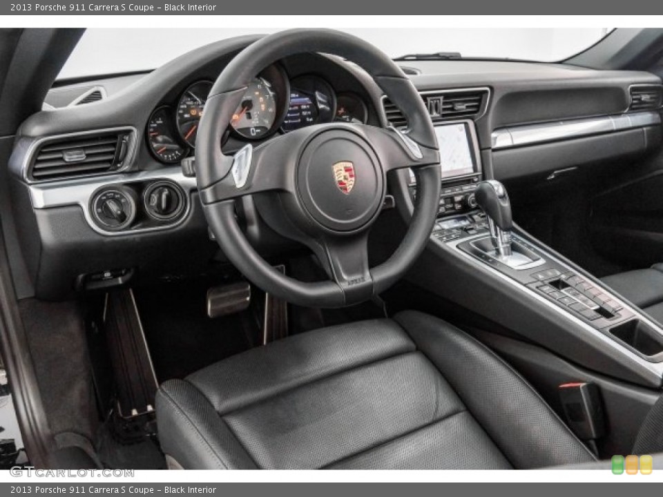 Black Interior Dashboard for the 2013 Porsche 911 Carrera S Coupe #124646440