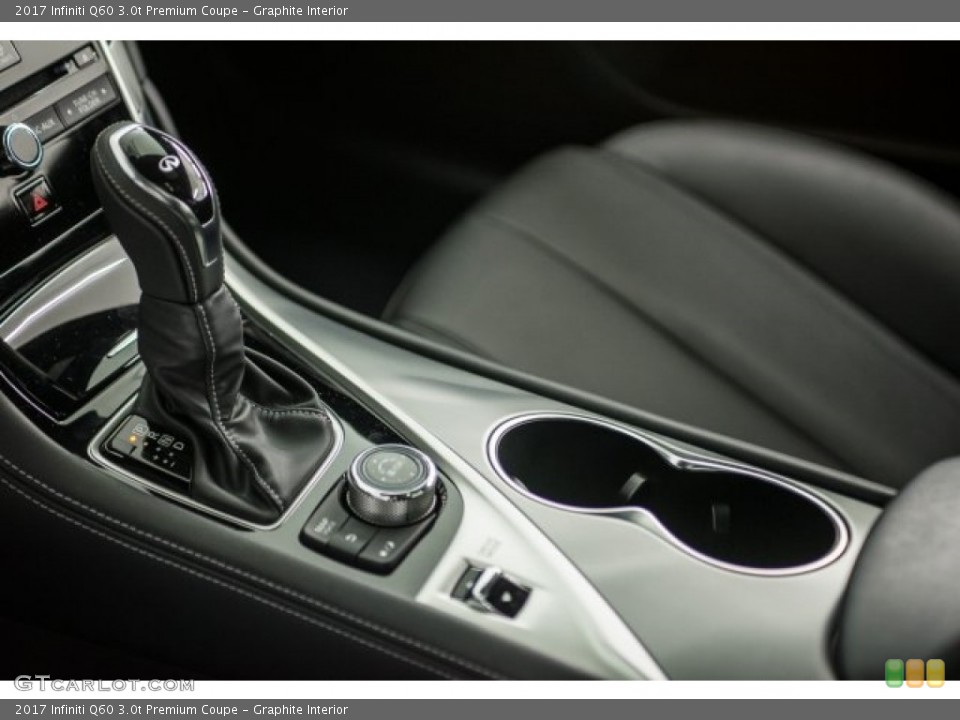 Graphite Interior Transmission for the 2017 Infiniti Q60 3.0t Premium Coupe #124648744