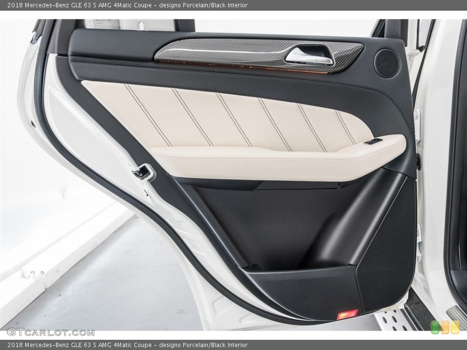 designo Porcelain/Black Interior Door Panel for the 2018 Mercedes-Benz GLE 63 S AMG 4Matic Coupe #124649755