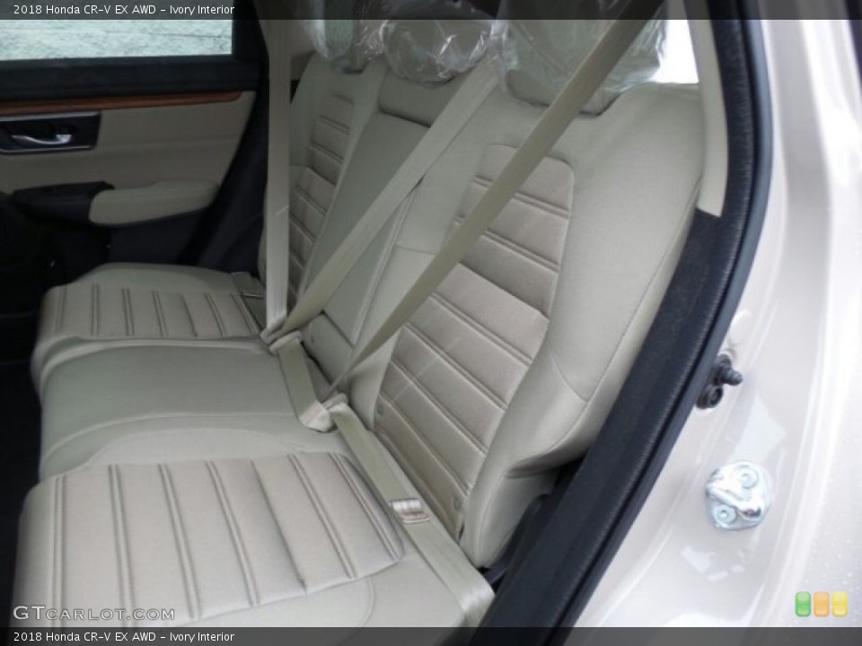 Ivory Interior Rear Seat for the 2018 Honda CR-V EX AWD #124665856