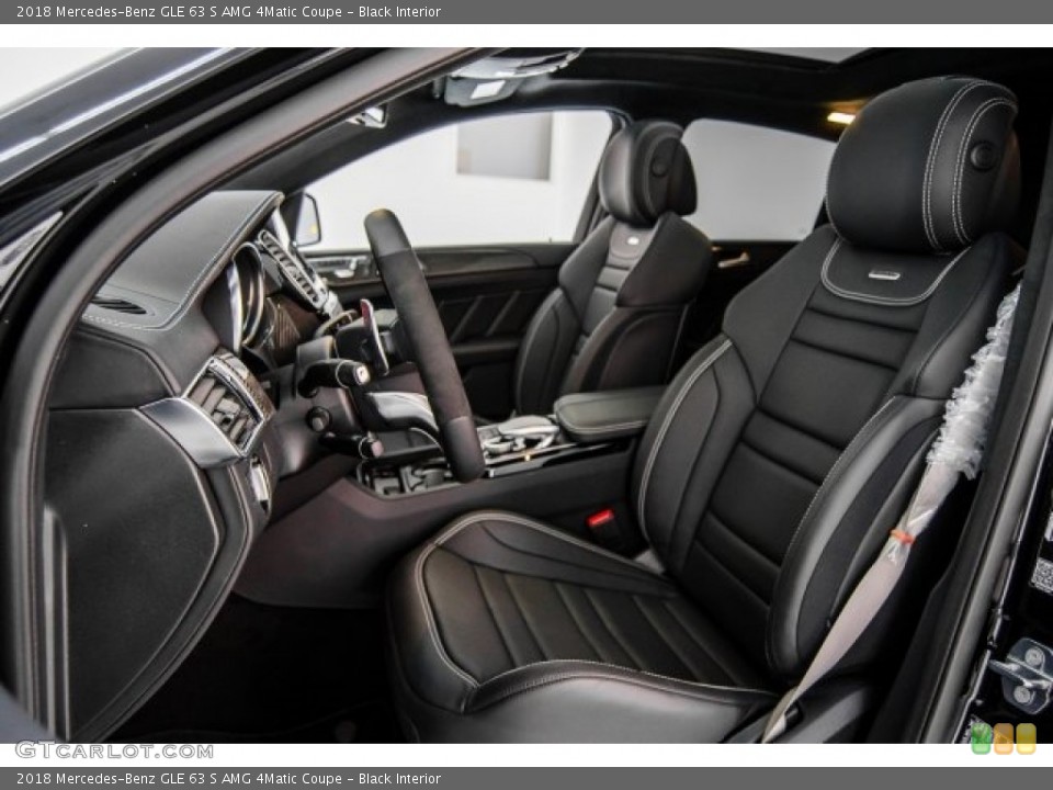 Black Interior Photo for the 2018 Mercedes-Benz GLE 63 S AMG 4Matic Coupe #124671370