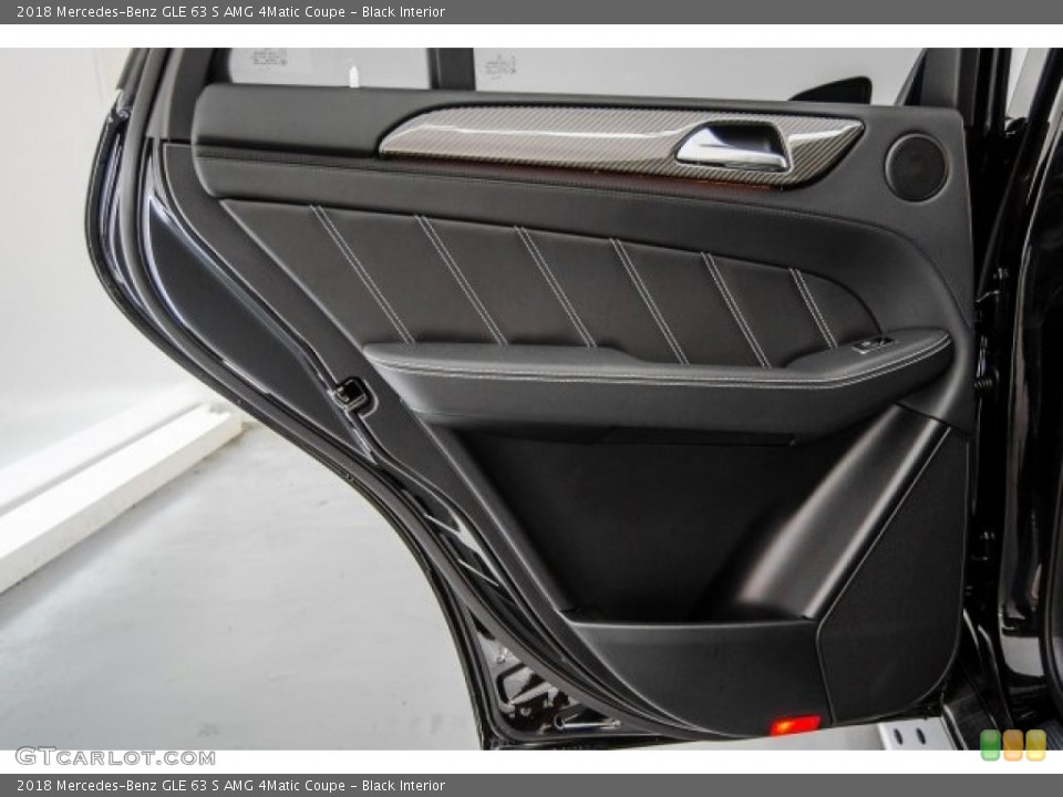 Black Interior Door Panel for the 2018 Mercedes-Benz GLE 63 S AMG 4Matic Coupe #124671505