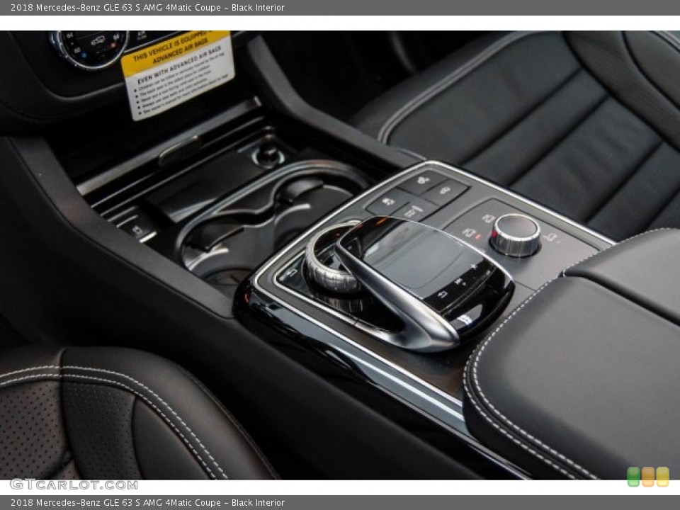 Black Interior Controls for the 2018 Mercedes-Benz GLE 63 S AMG 4Matic Coupe #124671553