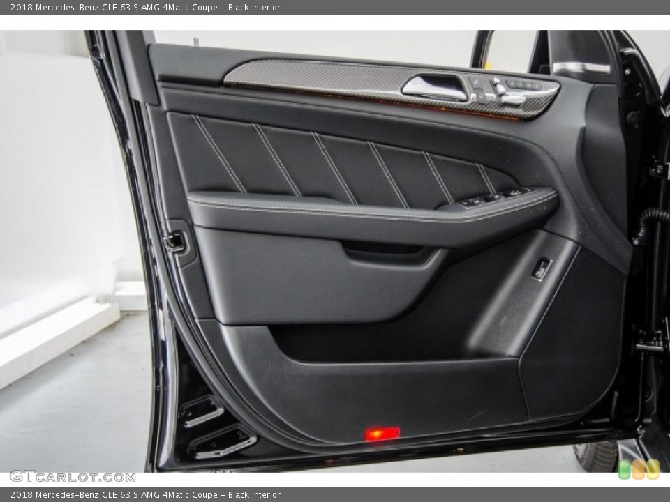 Black Interior Door Panel for the 2018 Mercedes-Benz GLE 63 S AMG 4Matic Coupe #124671624