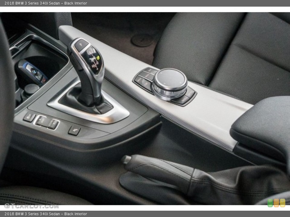 Black Interior Transmission for the 2018 BMW 3 Series 340i Sedan #124671655
