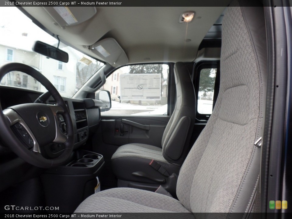 Medium Pewter Interior Photo for the 2018 Chevrolet Express 2500 Cargo WT #124675126
