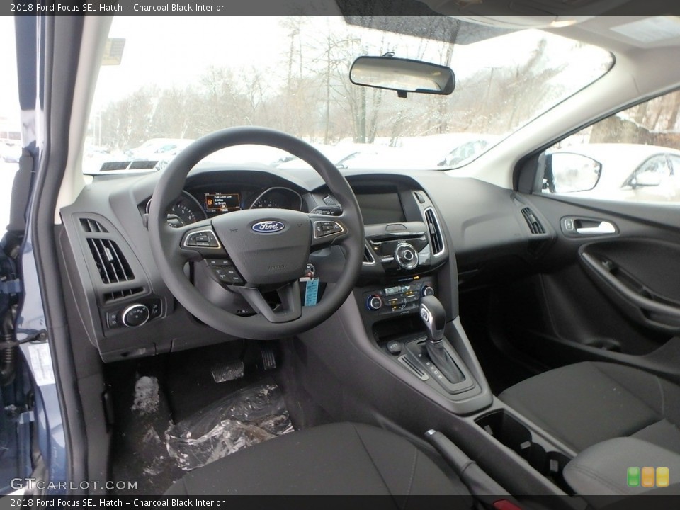 Charcoal Black Interior Front Seat for the 2018 Ford Focus SEL Hatch #124685166