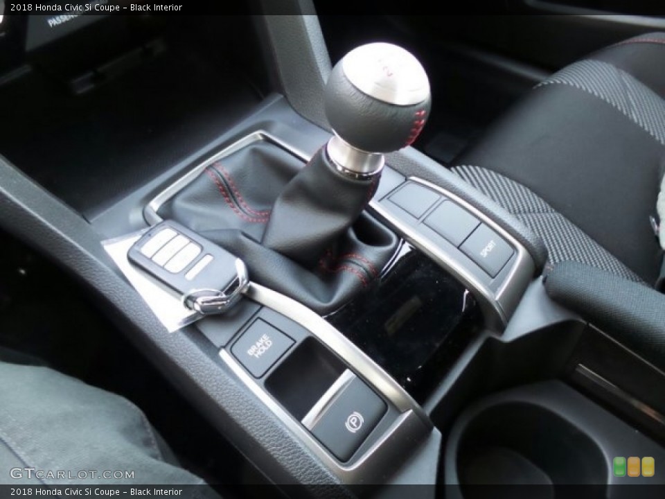 Black Interior Transmission for the 2018 Honda Civic Si Coupe #124690404