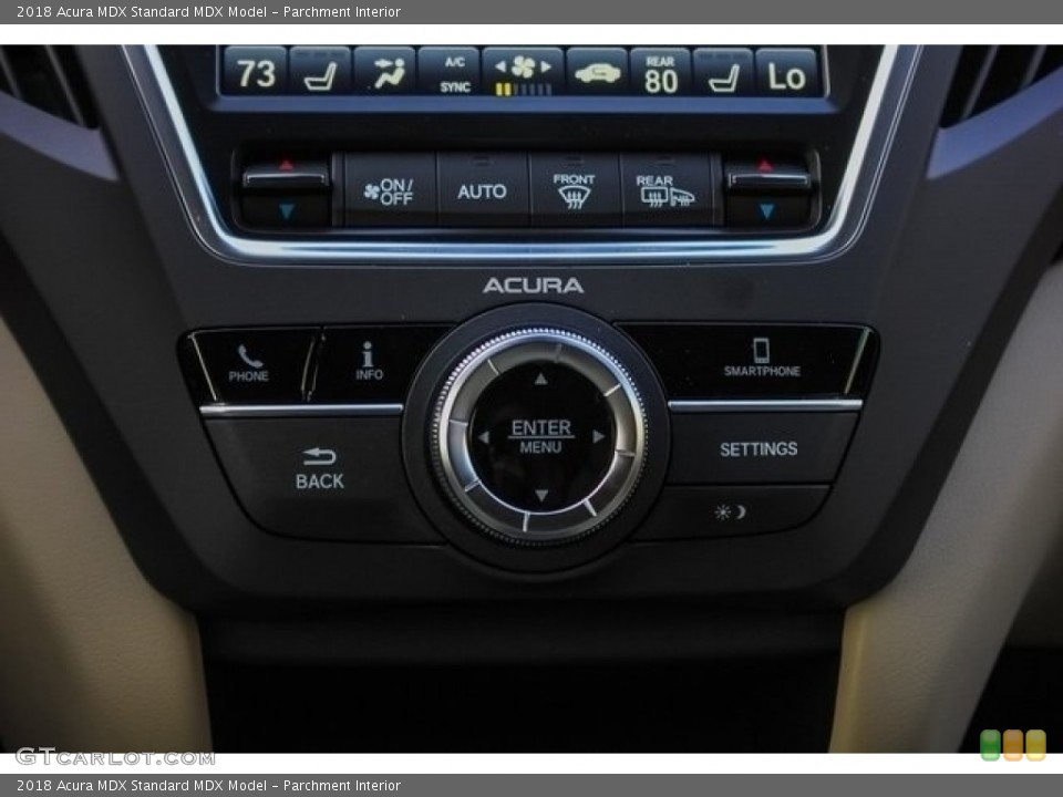 Parchment Interior Controls for the 2018 Acura MDX  #124698342